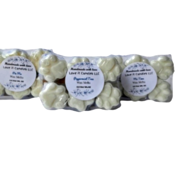 Soy Wax Melts signature & other scent Paw Shape bundle pick 3 great for gifts - Picture 4 of 6
